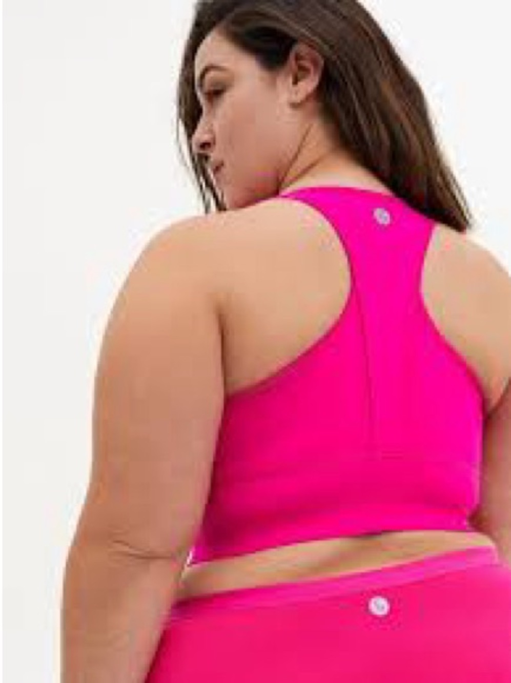 Torrid Low Impact Wireless Racerback Sports Bra EUC